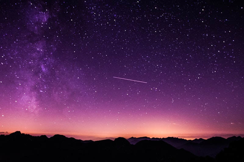Countless distant stars filling a deep dark sky